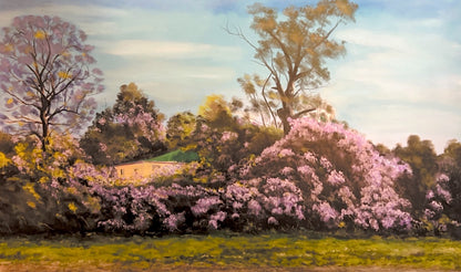 Cottage Among the Blossoms